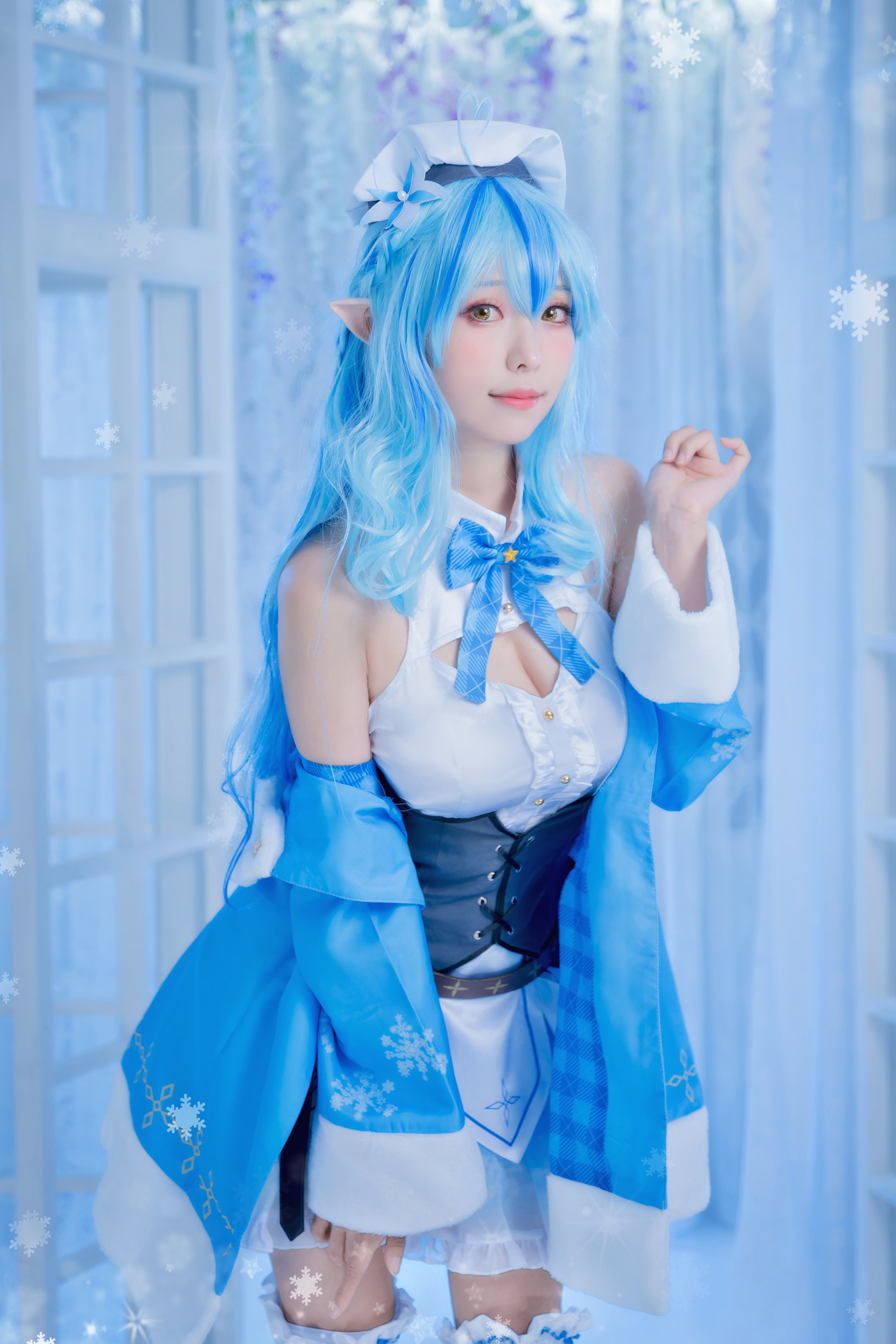 图片[1]-ElyEE子 – NO.103 Yukihana Lamy [18P]-XikXak